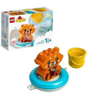 LEGO duplo - Hora do Banho Divertido: Panda Vermelho Flutuante - 10964