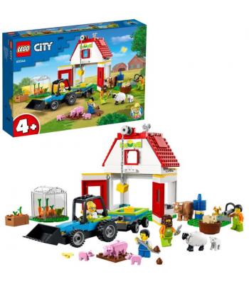 LEGO City - 60346 - O Celeiro e os Animais da Quinta
