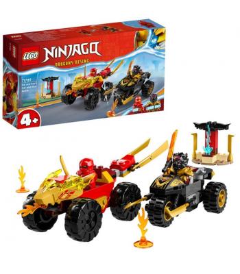 LEGO Ninjago - 71789 - Batalha de Carro e de Mota de Kai e Ras