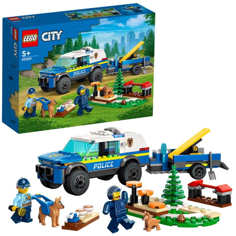 LEGO City, Treino de Cão-polícia Móvel - 60369