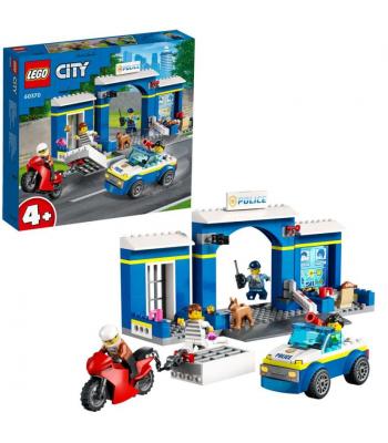 LEGO City 4+, Perseguição na Esquadra da Polícia - 60370