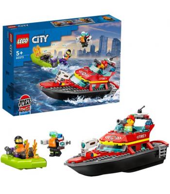 LEGO City, Barco de Resgate dos Bombeiros - 60373 