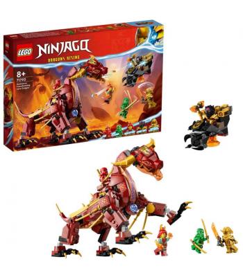 Lego Ninjago - 71793 - Dragão da Lava Transformável em Onda de Calor