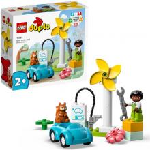 LEGO Duplo - Turbina Eólica e Carro Elétrico - 10985