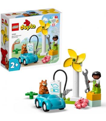 LEGO Duplo - Turbina Eólica e Carro Elétrico - 10985