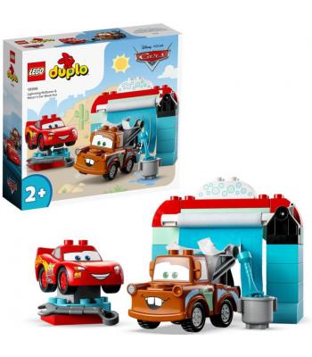 LEGO Duplo, Lavagem Automática de Carros de Faísca McQueen e Mate - 10996