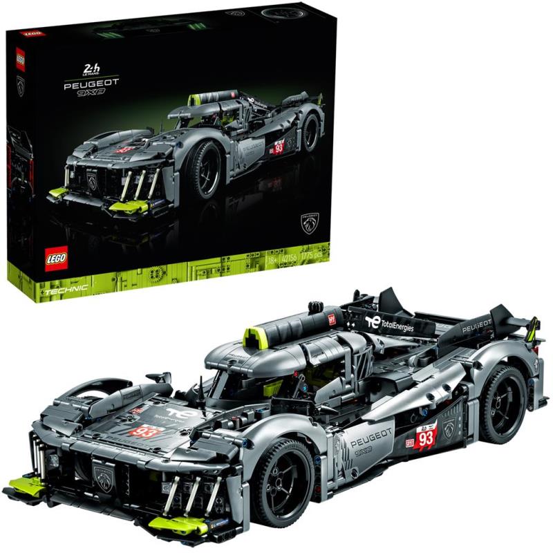 LEGO Technic - PEUGEOT 9X8 24H Le Mans Hybrid Hypercar - 42156