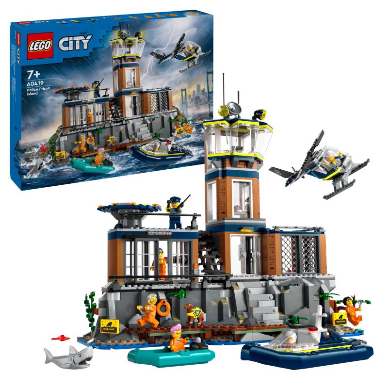 LEGO City, Ilha da Prisão da Polícia - 60419 