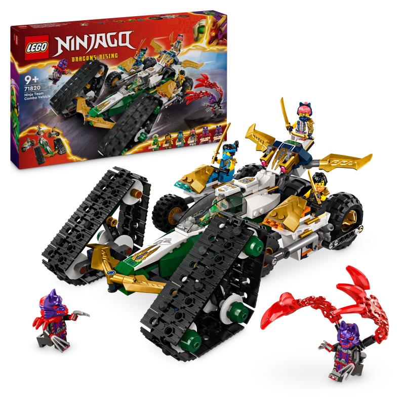 LEGO Ninjago - 71820 - Veículo Combinado da Equipa Ninja