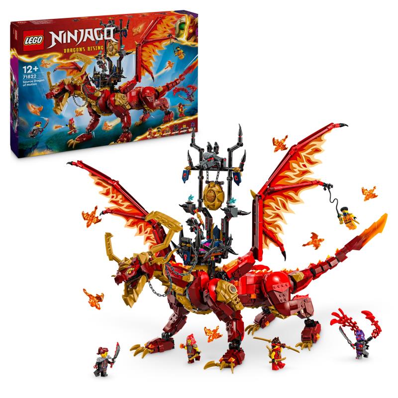 LEGO Ninjago - 71822 - Dragão da Fonte do Movimento