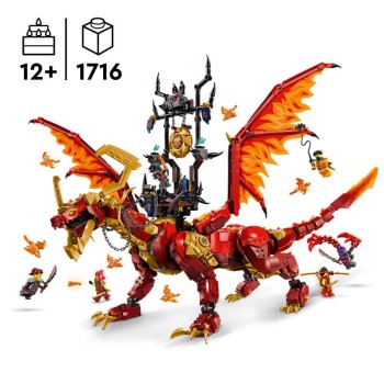 LEGO Ninjago - 71822 - Dragão da Fonte do Movimento