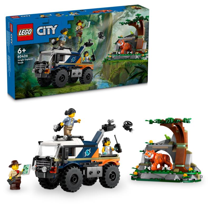 LEGO City - 60426 - Camião Explorador da selva