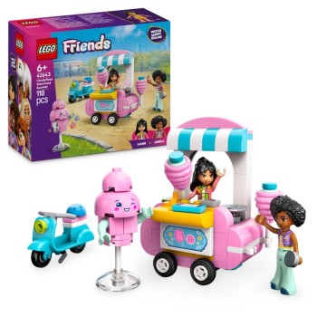 LEGO Friends - 42643 - Barraquinha de Algodão-doce e Scooter 