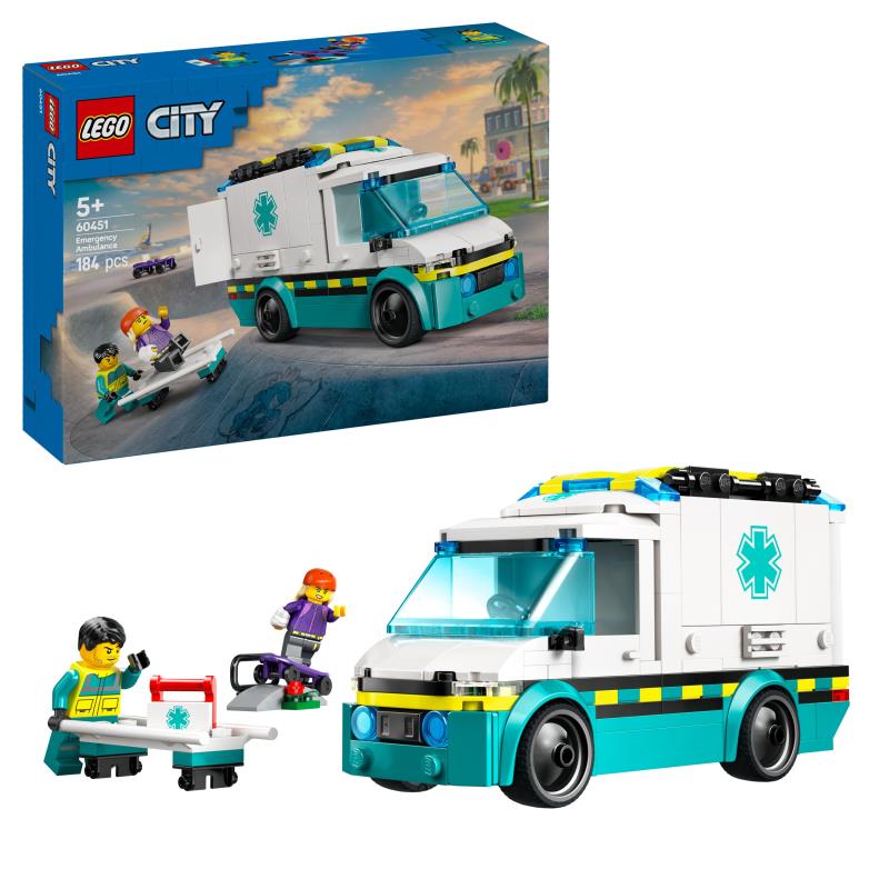 LEGO City - 60451 - Ambulância de Emergência