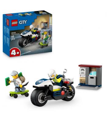 LEGO City - 60455 - Perseguição com Mota da Polícia
