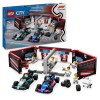  LEGO City - 60444 - Garagem de F1® e Carros da Mercedes-AMG e Alpine