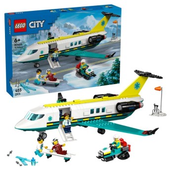 LEGO City, Avião de Ambulância Aérea de Emergência - 60465 