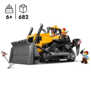 LEGO City - 60466 - Buldózer Amarelo