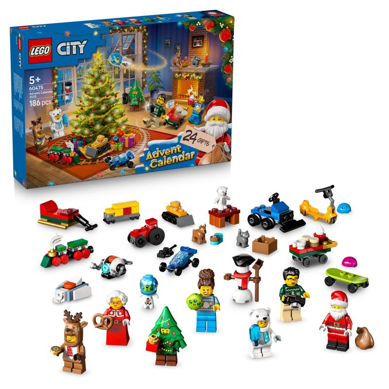 LEGO City - 60475 - Calendário do Advento de 2025