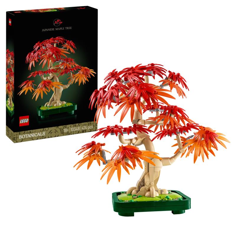 LEGO Botanicals, Bonsai de Bordo Vermelho Japonês - 10348