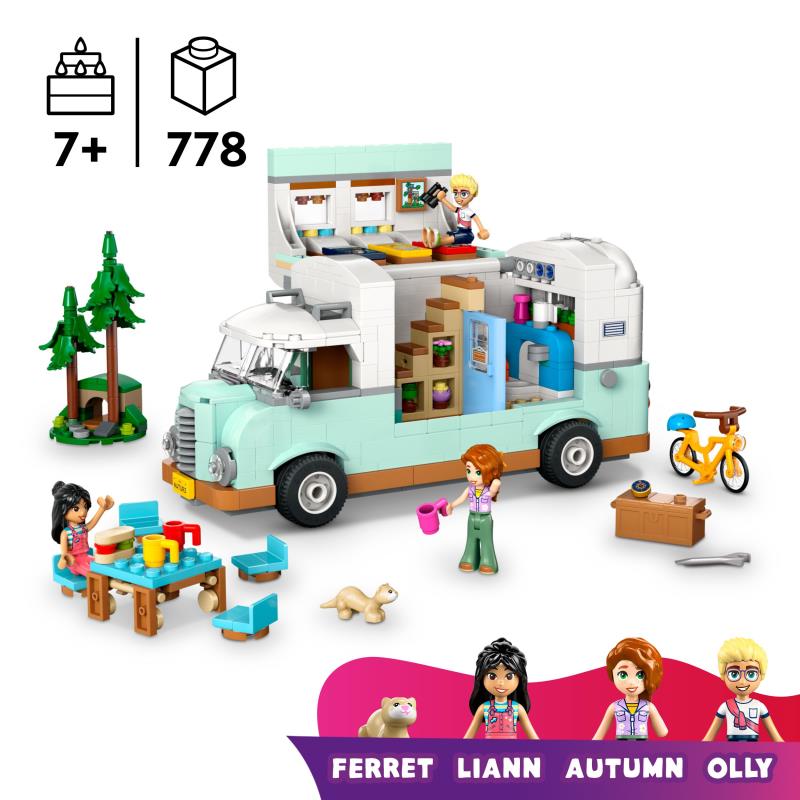 LEGO Friends - 42663 - Aventura na Autocaravana da Amizade