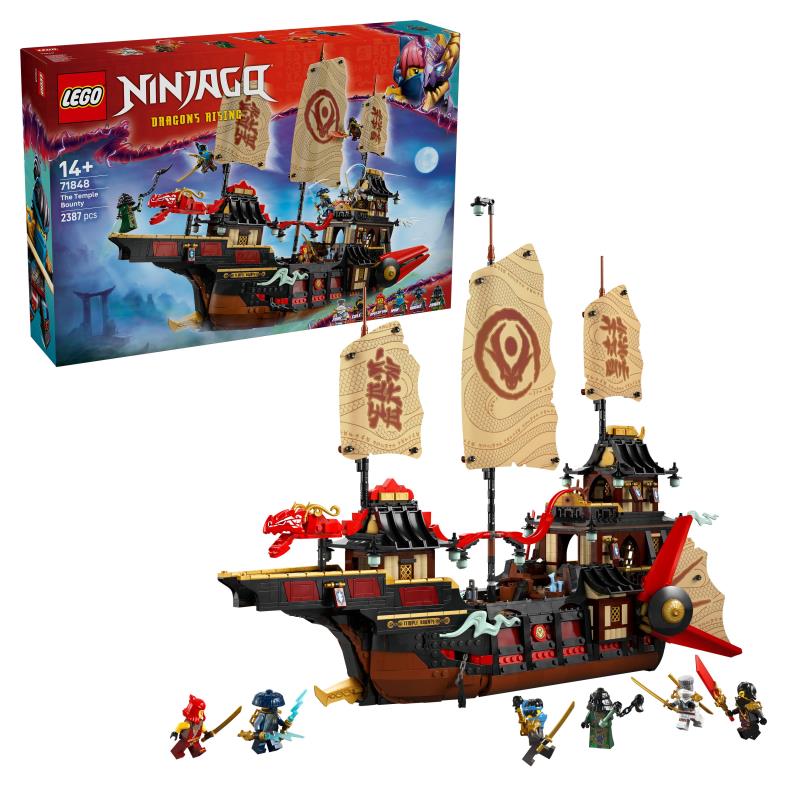 LEGO Ninjago - 71848 - O Navio Pirata do Templo