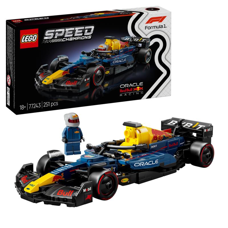 LEGO Speed - 77243 - Carro de Corrida Oracle Red Bull Racing RB20 F1