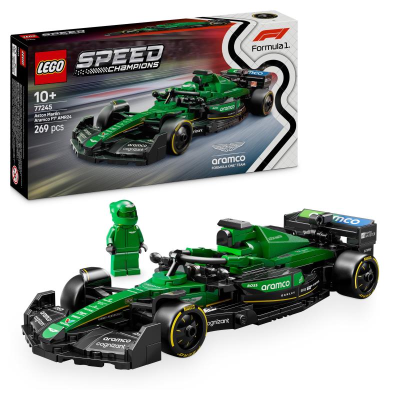LEGO Speed - 77245 - Carro de Corrida Aston Martin Aramco F1® AMR24