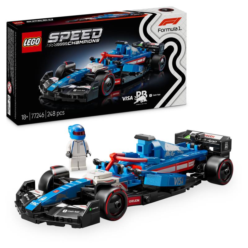 LEGO Speed - 77246 - Carro de Corrida Visa Cash App RB VCARB 01 F1