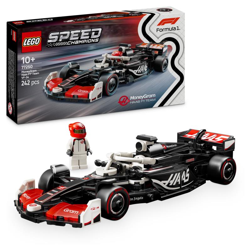 LEGO Speed - 77250 - Carro de Corrida MoneyGram Haas F1® Team VF-24