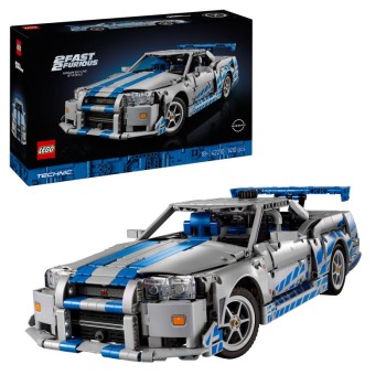 LEGO Technic - 42210 - Velocidade Furiosa Carro Nissan Skyline GT-R