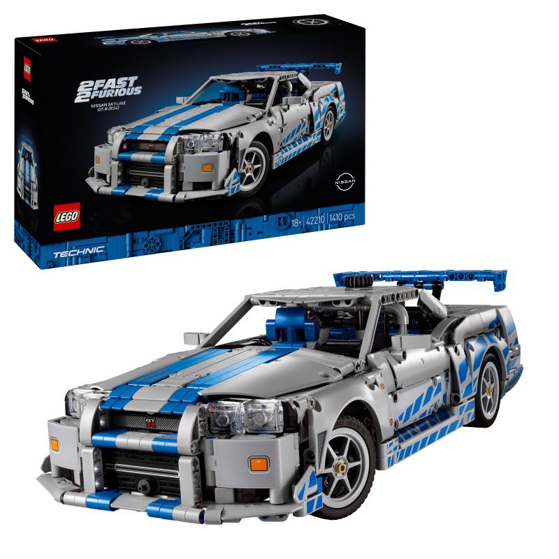 LEGO Technic - 42210 - Velocidade Furiosa Carro Nissan Skyline GT-R