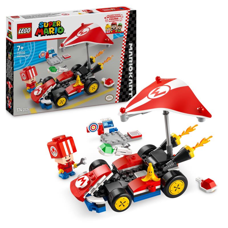 LEGO Super Mario - 72032 - Mario Kart™ – Kart Padrão
