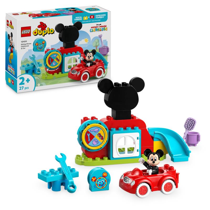 LEGO Duplo - 10454 - A Casa do Mickey Mouse com Carro