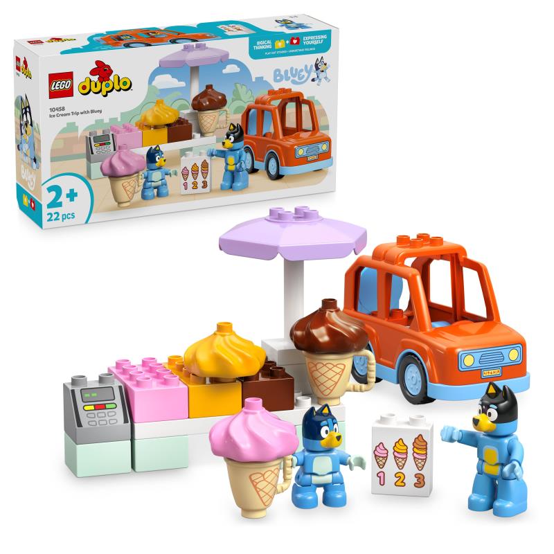LEGO Duplo - 10458 - Passeio Para Gelados com a Bluey