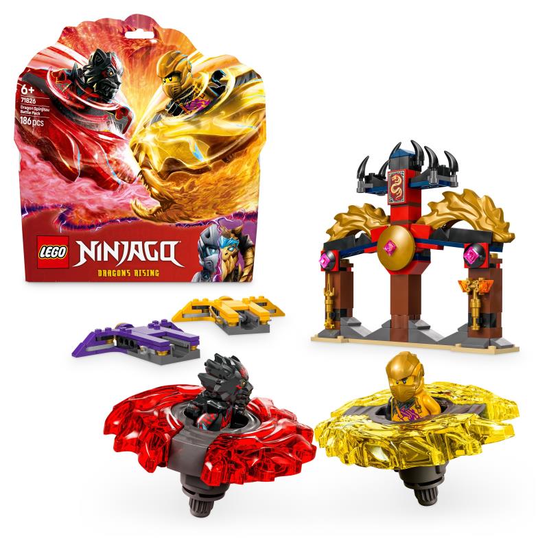 LEGO Ninjago - 71826 - Pack de Batalha Spinjitzu do Dragão 