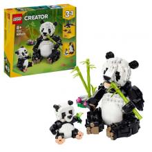 LEGO Creator, Animais Selvagens: Família de Pandas - 31165