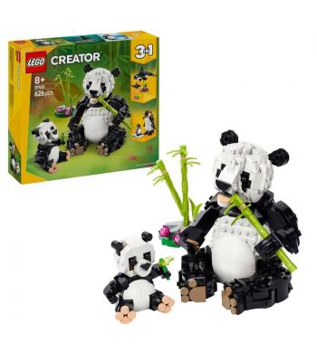LEGO Creator, Animais Selvagens: Família de Pandas - 31165 