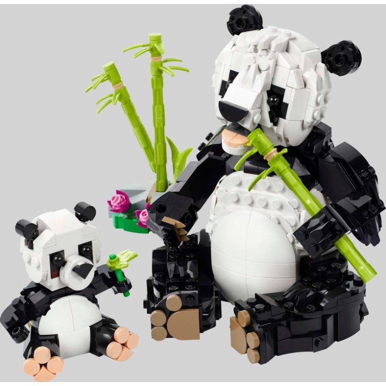 LEGO Creator, Animais Selvagens: Família de Pandas - 31165 