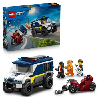 LEGO City - 60479 - Carrinha de Transporte de Prisioneiros da Polícia