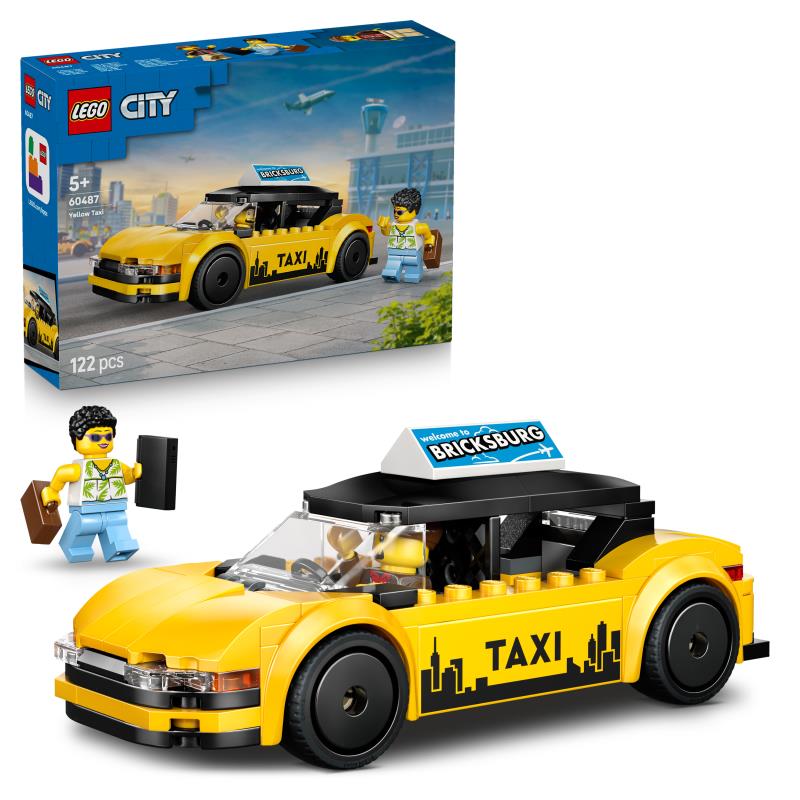 LEGO City - 60487 - Táxi amarelo