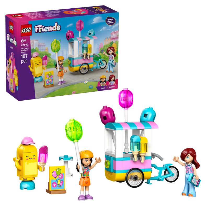 LEGO Friends - 42692 - Loja de Gelados e Balões