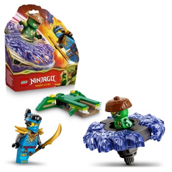 LEGO Ninjago - 71849 - Nya contra Spinner de Monstro de Mutação
