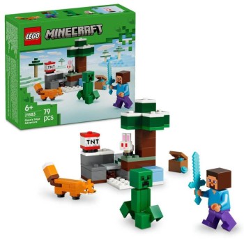 LEGO Minecraft - 21583 - Aventura em Taiga do Steve