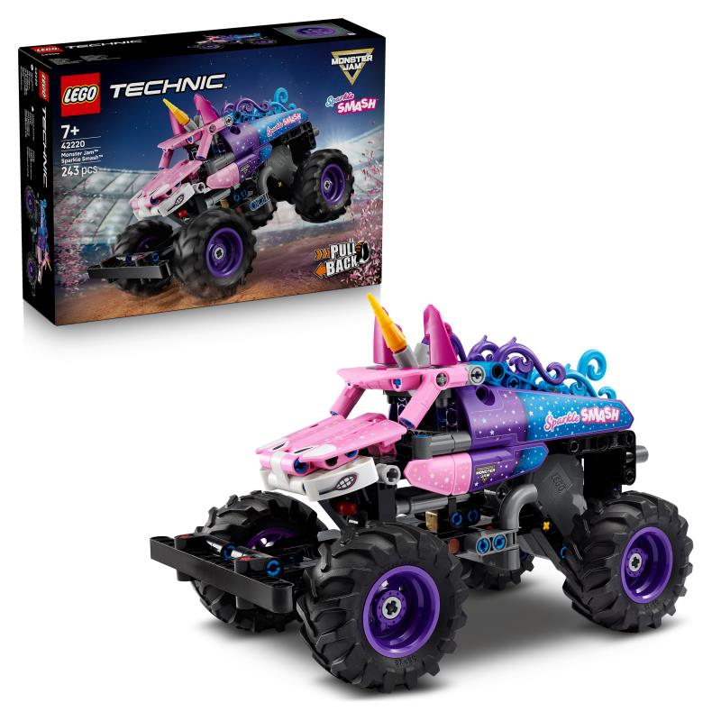 LEGO Technic - 42220 - Pull-back Monster Jam™ Sparkle Smash™