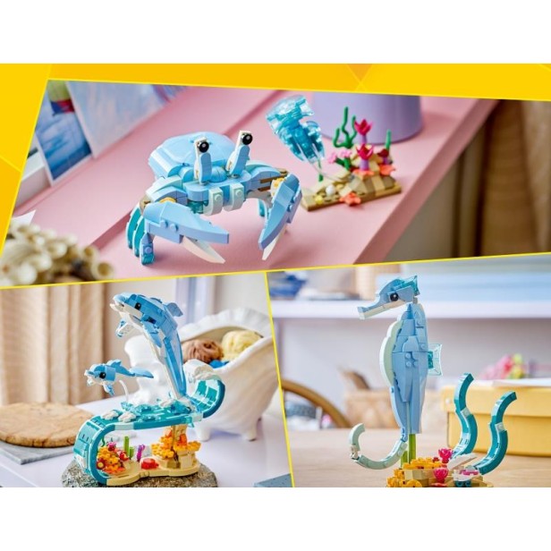 LEGO Creator - 31385 - Animais Marinhos: Golfinhos Encantadores