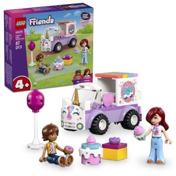 LEGO Friends 4+ 42675 - Carro de Entrega de Bolos em Forma de Unicórnio