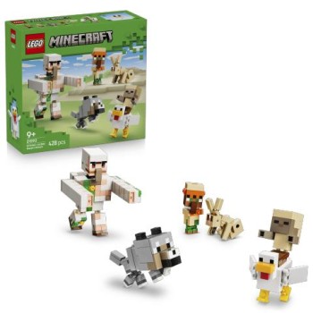 LEGO Minecraft - 21592 - Ataque no Deserto do Jóquei da Galinha