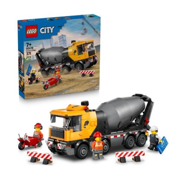 LEGO City - 60478 - Camião com Betoneira