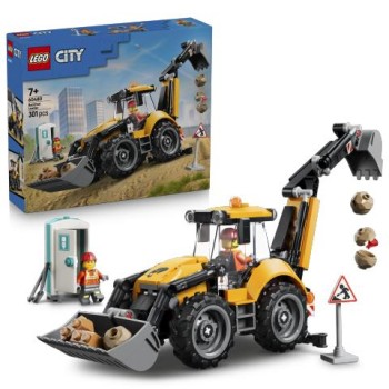 LEGO City, Retroescavadora Amarela - 60480